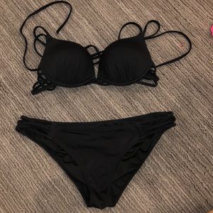 BLACK SWIMSUIT!✔️🖤